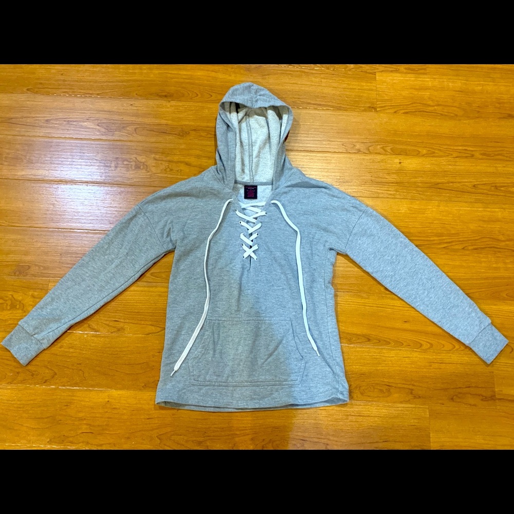 Material Girl Active Grey Sweatshirt Juniors Small